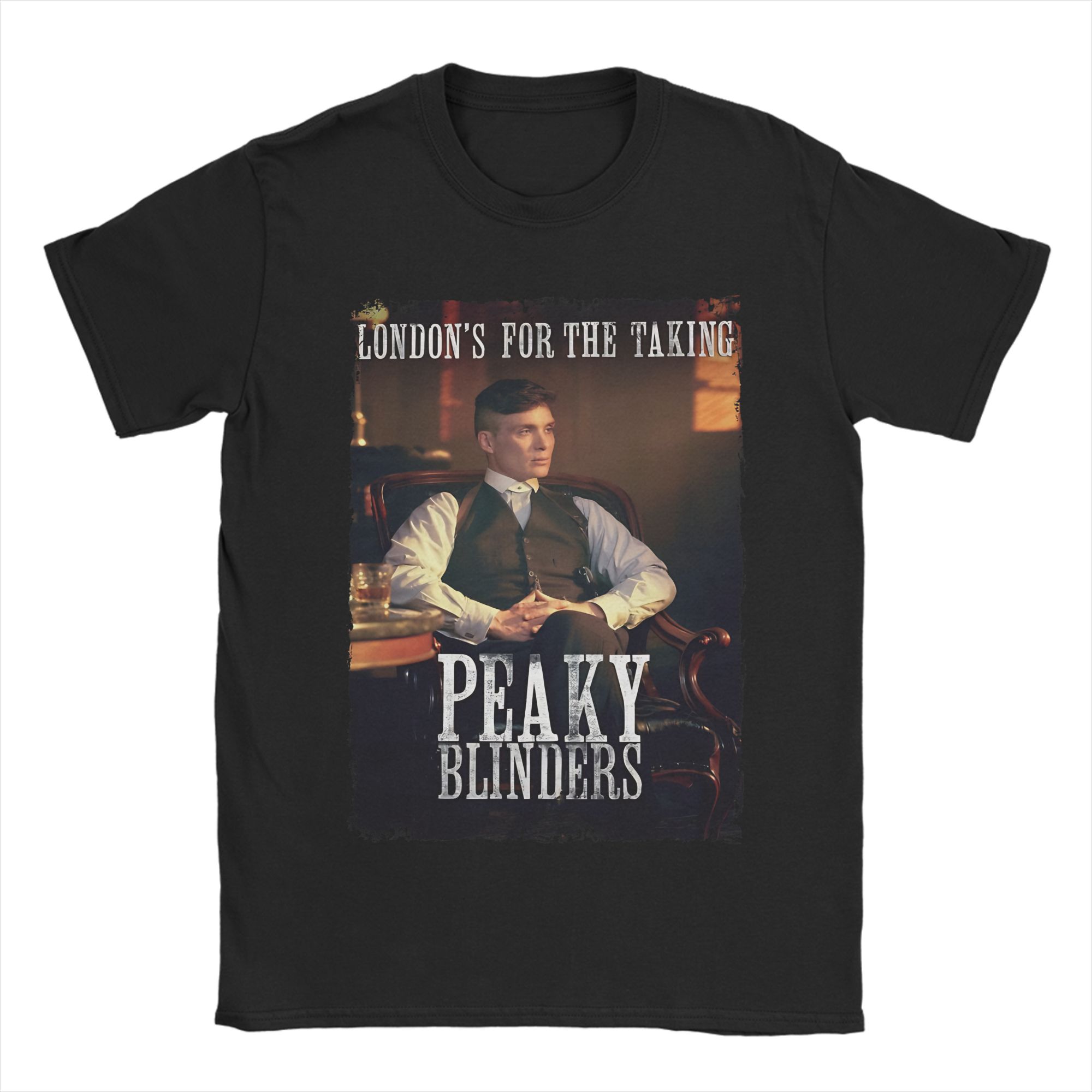 Women'S Fashion Peaky Blinders - Мужская и женская футболка Tommy Shelby