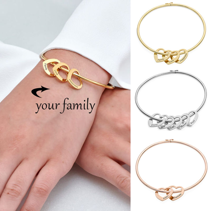 Women Fashion Name Ideas - Браслет с подвеской в форме сердца,