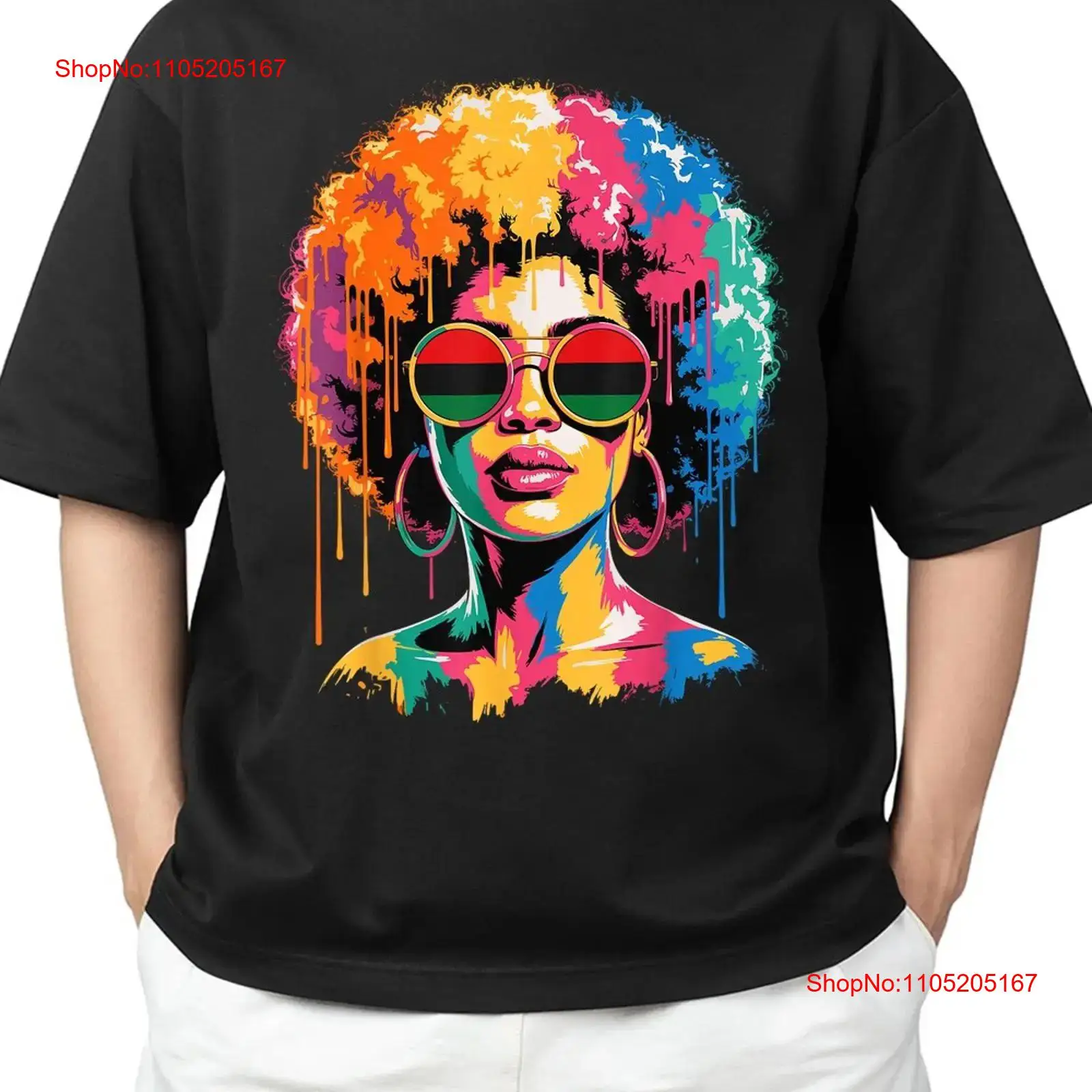 Women Fashion History - Женская футболка Queen Melanin History Juneteenth
