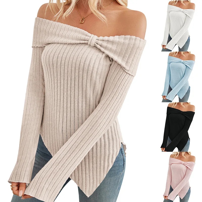 Сексуальные наряды для женщин: – обзор и цена Ribbed Knit Sweater