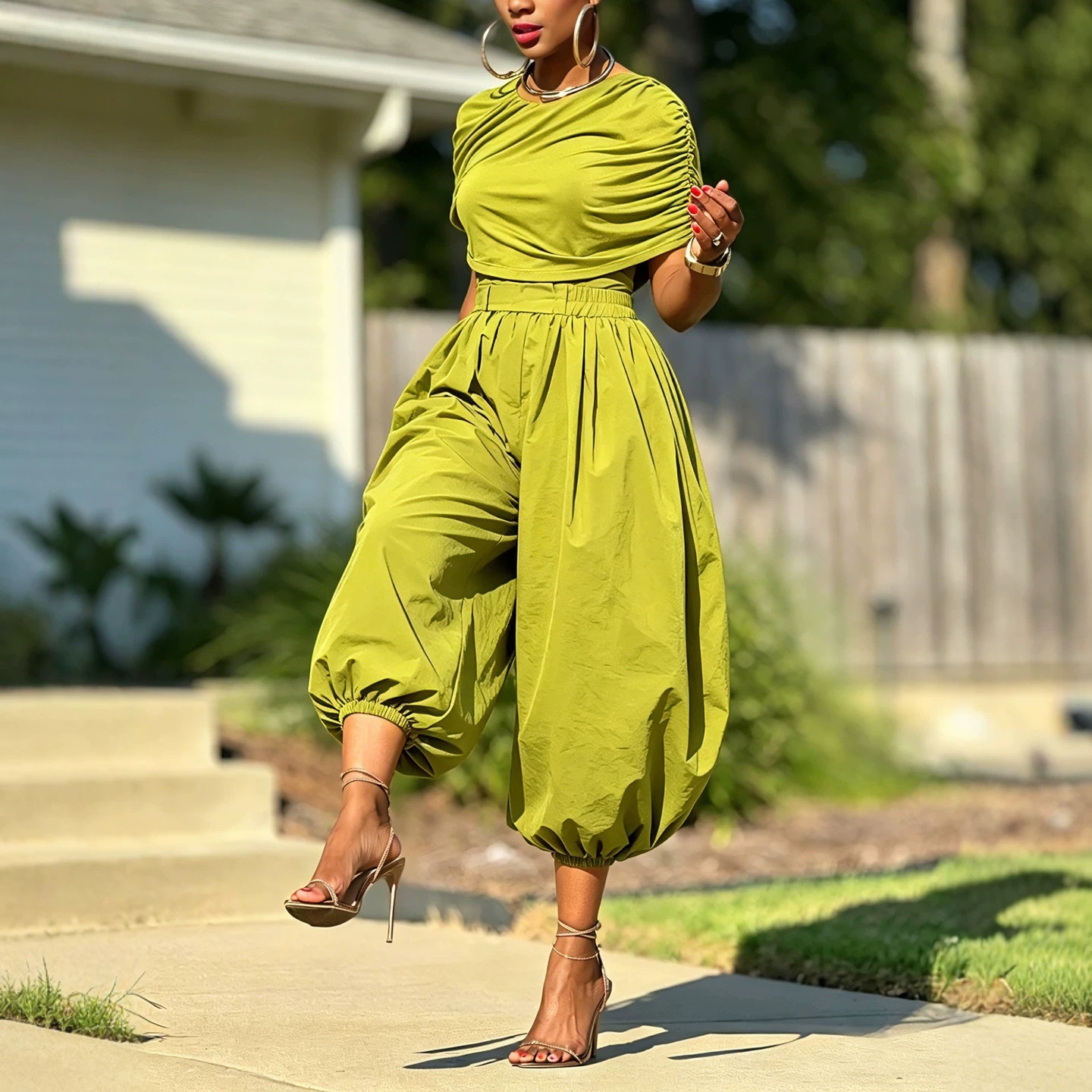 Комплект из двух предметов: ук – обзор и цена Wide Leg Palazzo Pants