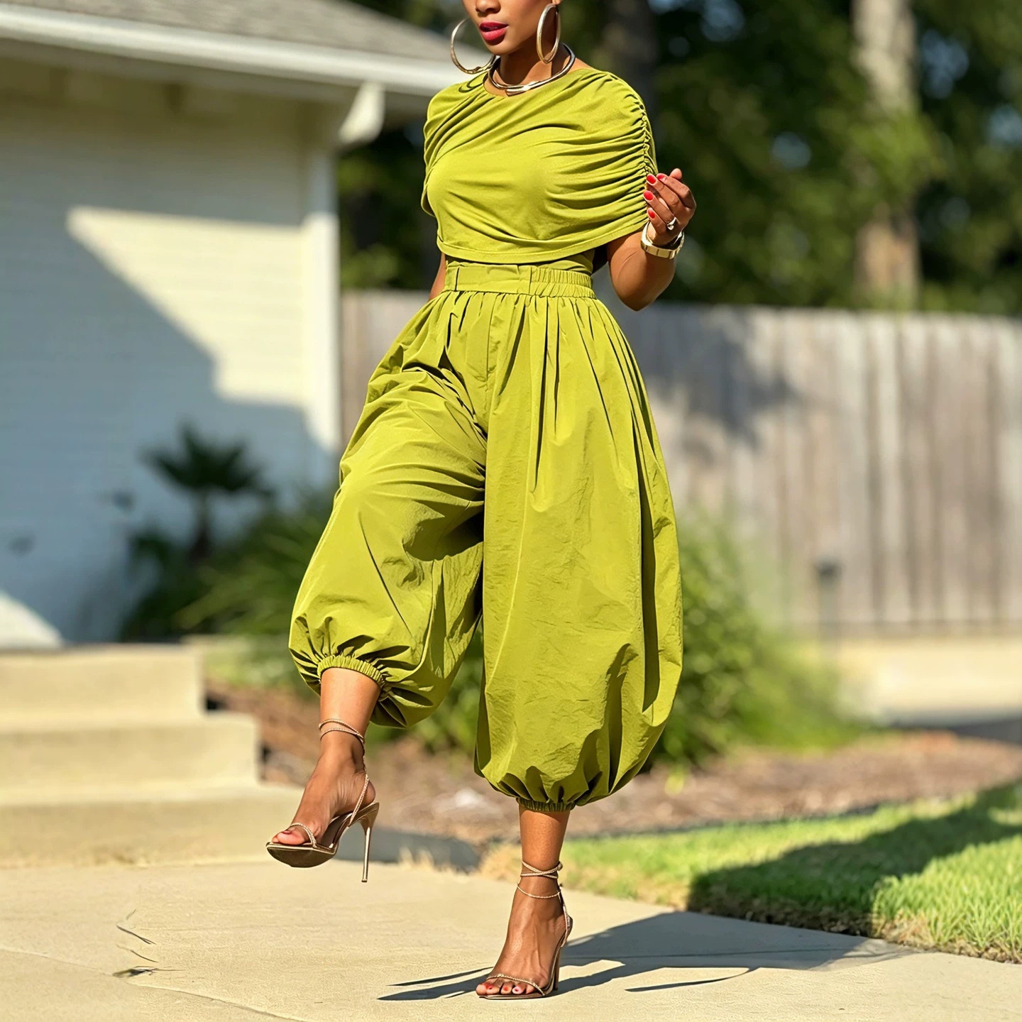Комплект из двух предметов: ук – обзор и цена Wide Leg Palazzo Pants