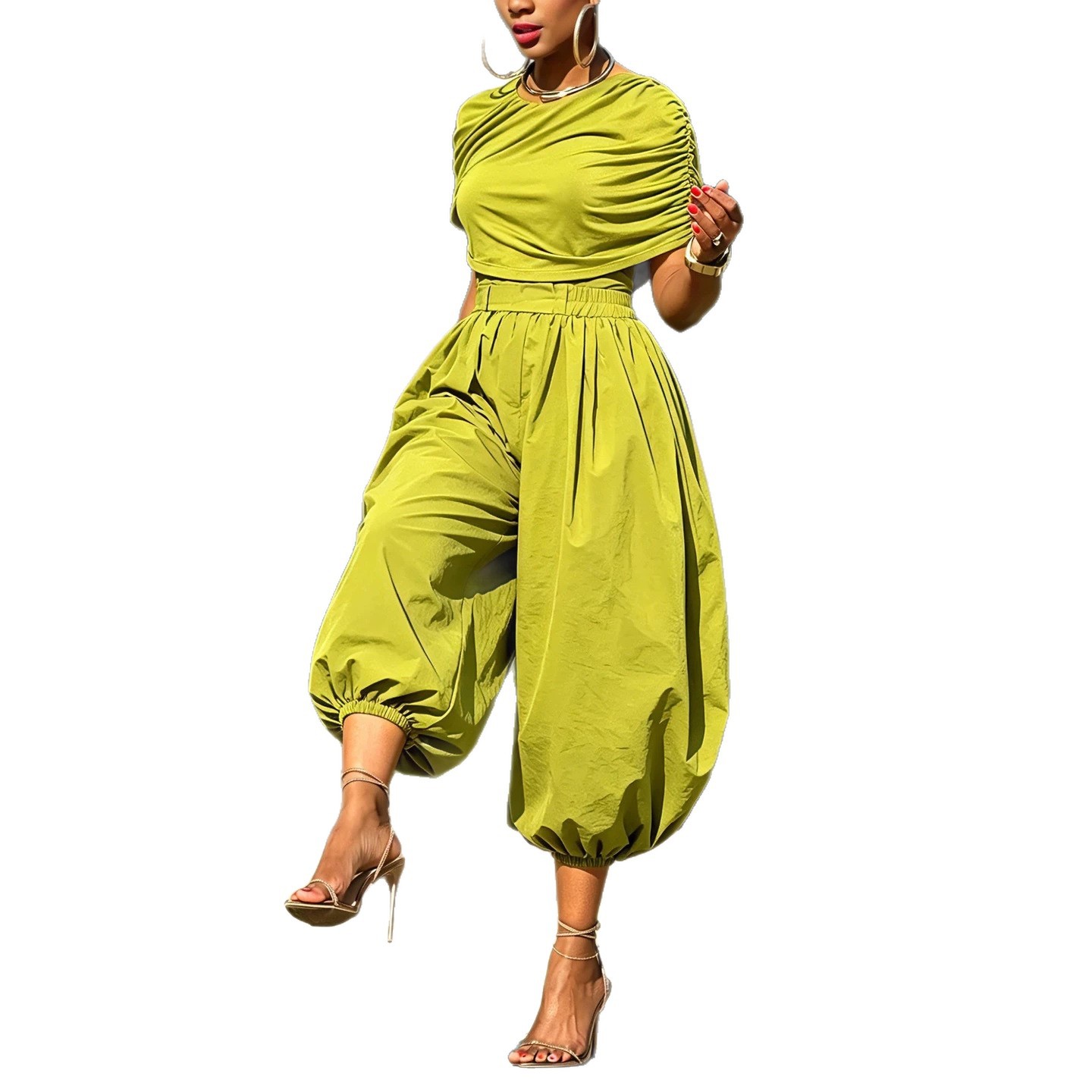 Комплект из двух предметов: ук – обзор и цена Wide Leg Palazzo Pants