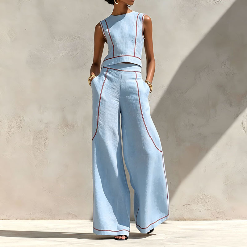 Винтажный комплект из двух пре – обзор и цена Wide Leg Palazzo Pants