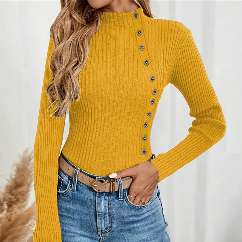Осень-зима, женская базовая ру – обзор и цена Ribbed Knit Sweater