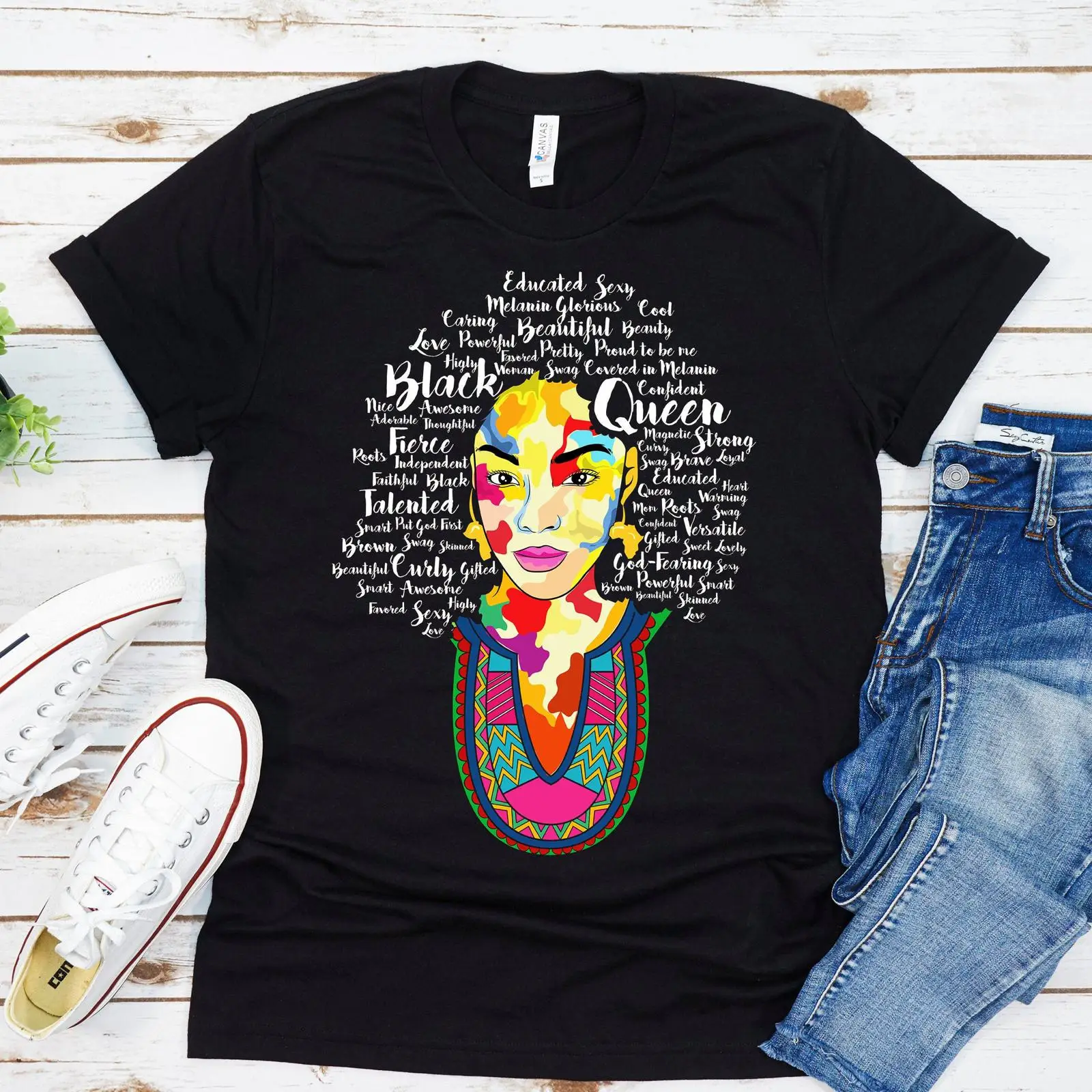 Футболка Black Queen History M – обзор и цена Women Fashion History