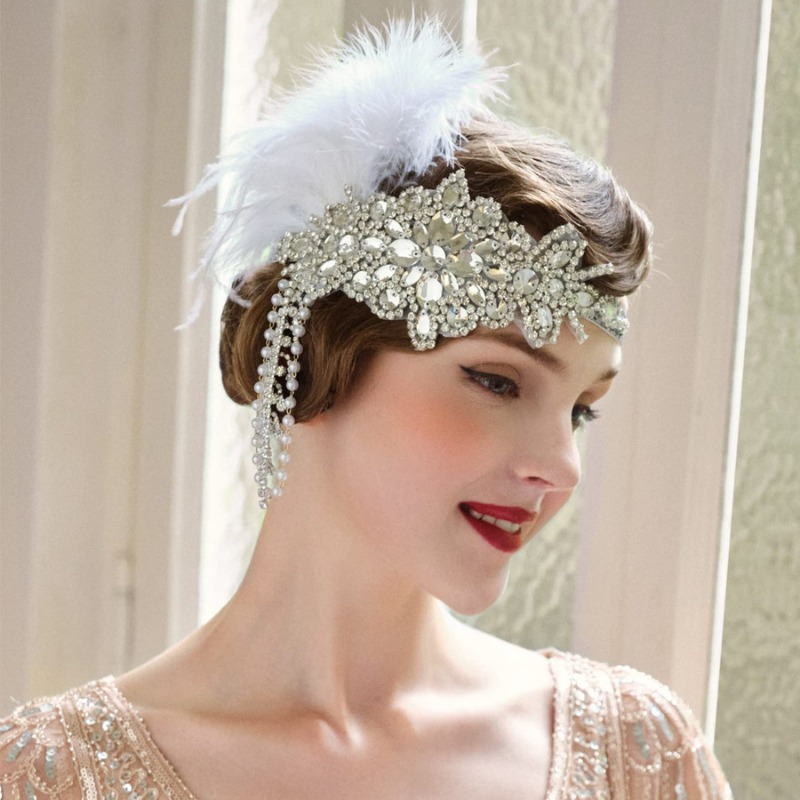 Винтажная повязка на голову в  – обзор и цена Women'S Fashion Roaring 20S