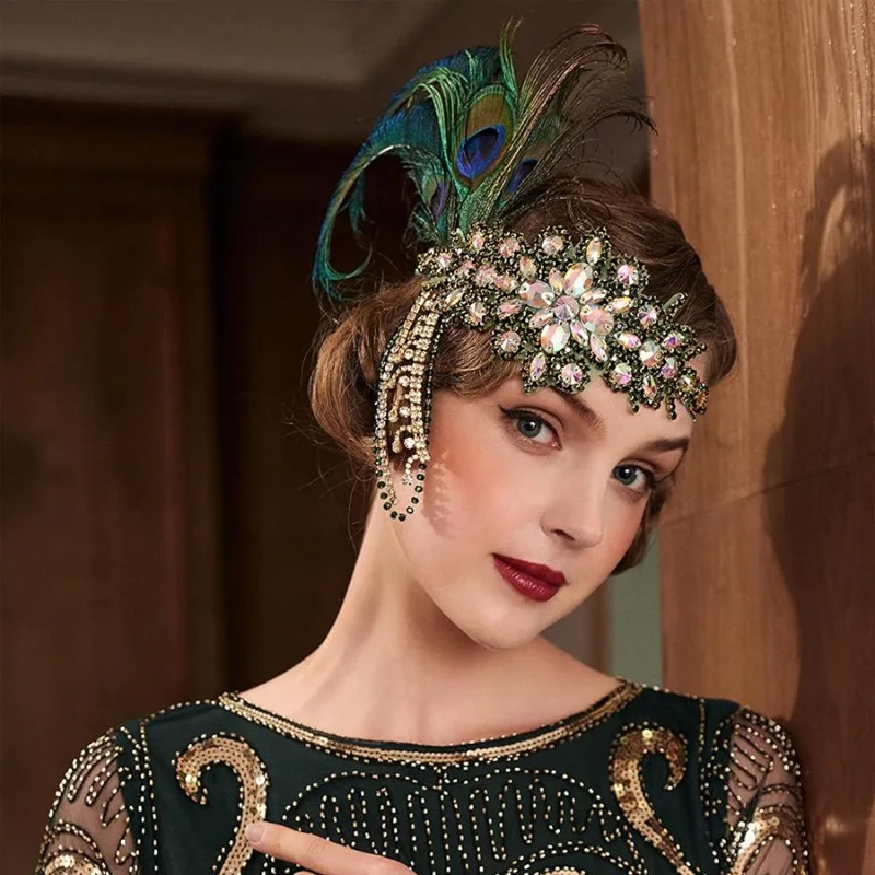 Винтажная повязка на голову в  – обзор и цена Women'S Fashion Roaring 20S