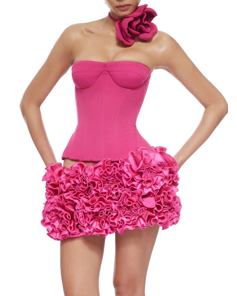 Рождественское платье VC, крас – обзор и цена Ruched Dress Mini