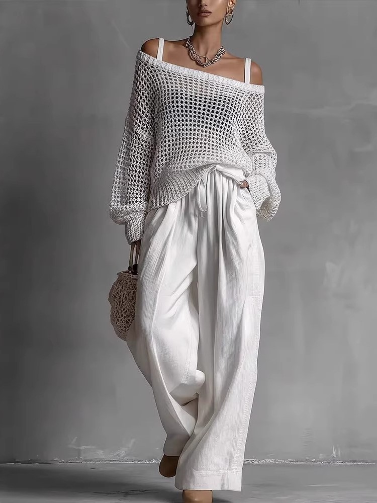 Комплекты повседневных брюк из – обзор и цена Wide Leg Palazzo Pants