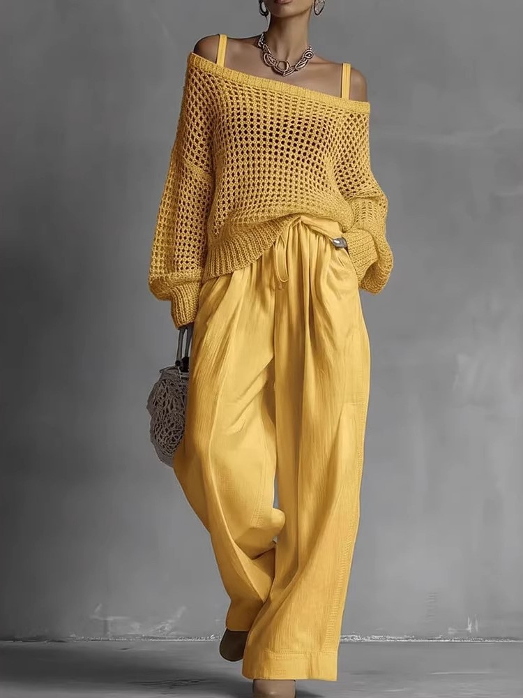 Комплекты повседневных брюк из – обзор и цена Wide Leg Palazzo Pants