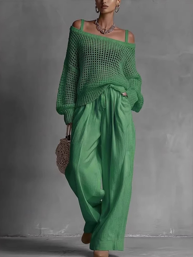 Комплекты повседневных брюк из – обзор и цена Wide Leg Palazzo Pants