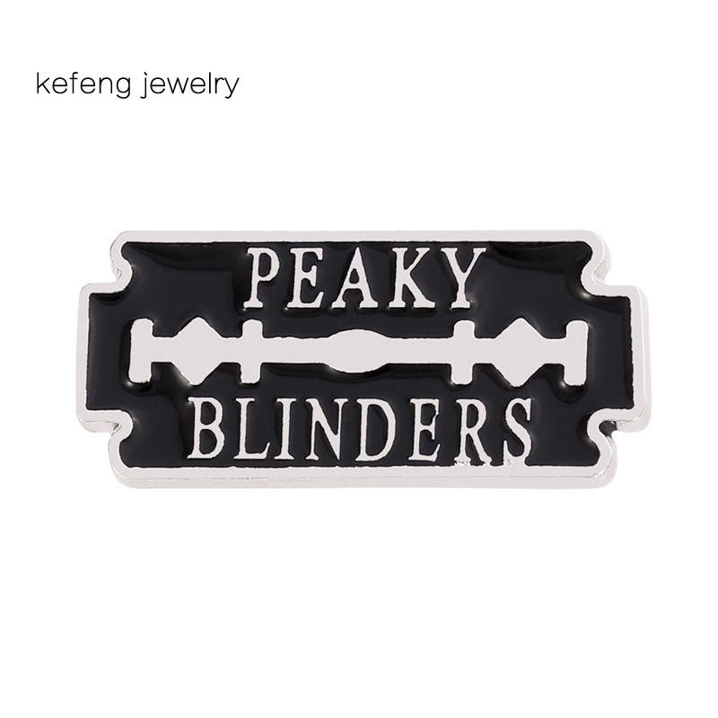 Металлический эмалевый значок- – обзор и цена Women'S Fashion Peaky Blinders