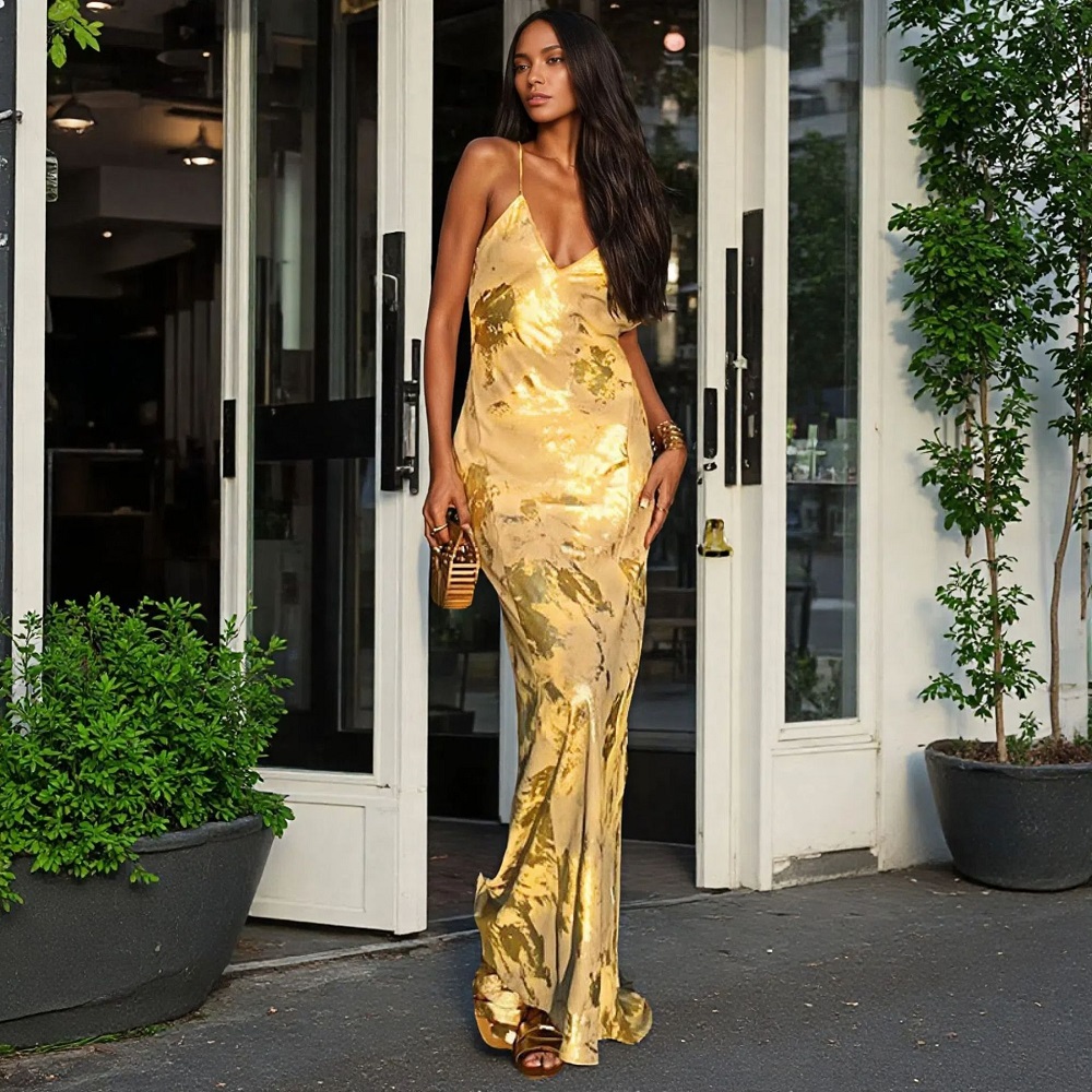 Лето 2024, новинка, модное пла – обзор и цена Women'S Fashion Gilded Age