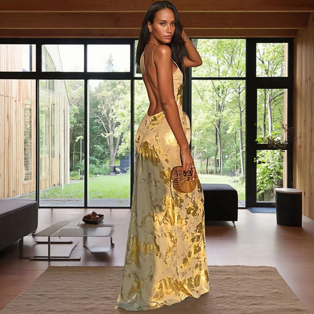 Лето 2024, новинка, модное пла – обзор и цена Women'S Fashion Gilded Age