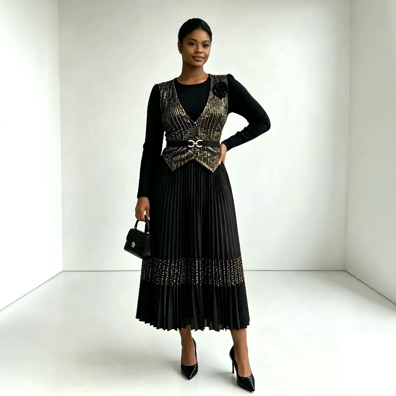 Платье Miyake Pleated 2026, об – обзор и цена Women'S Fashion Gilded Age